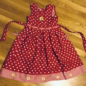 New Girls Sleeveless Gingham dress